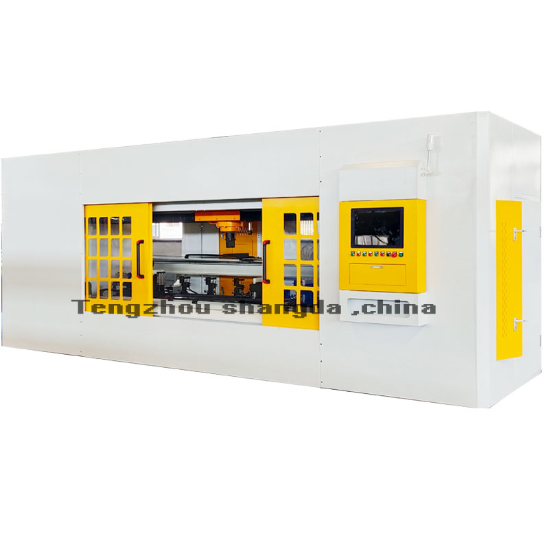 Automatic Square Steel Straightening Machine With Laser Detection