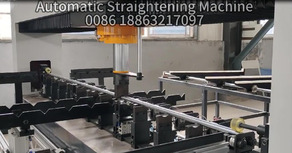 Automatic Straightening Machine for Long Shafts