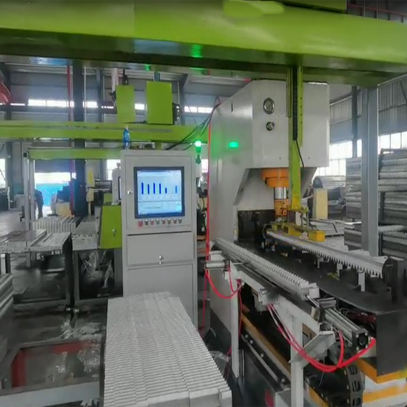 Automatic  Gear Rack Straightening Machine (Mechanical Arm Loading)