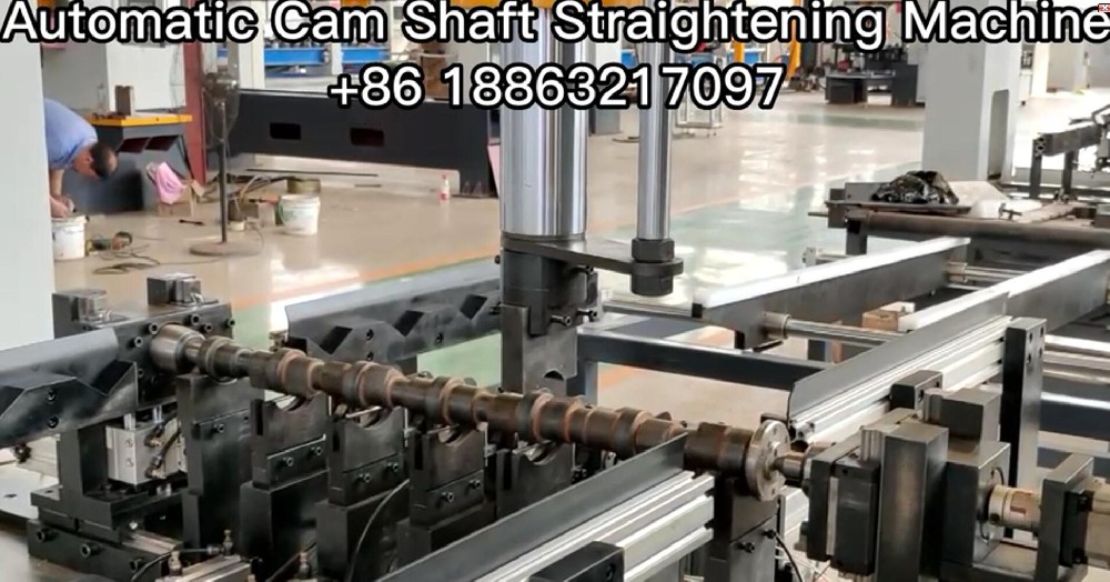 Automatic Cam Shaft Straightening Machine