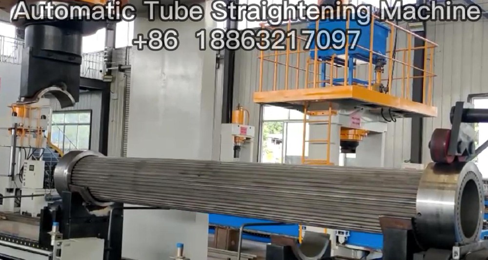 Hydraulic straightening machine