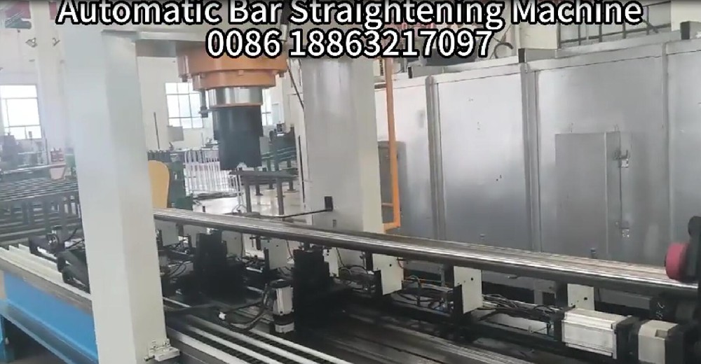 automatic titanium bar straightening machine