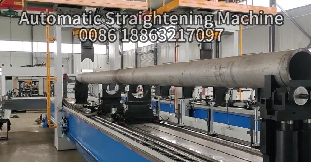 automatic hydraulic straightening machine