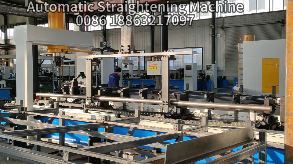 Automatic Shaft Straightener