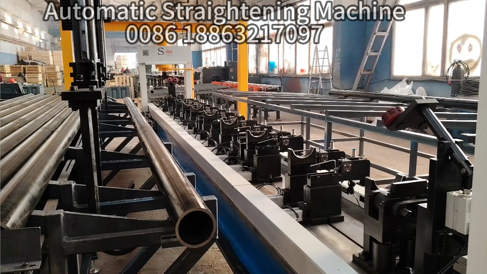 automatic hydraulic straightening machine  line