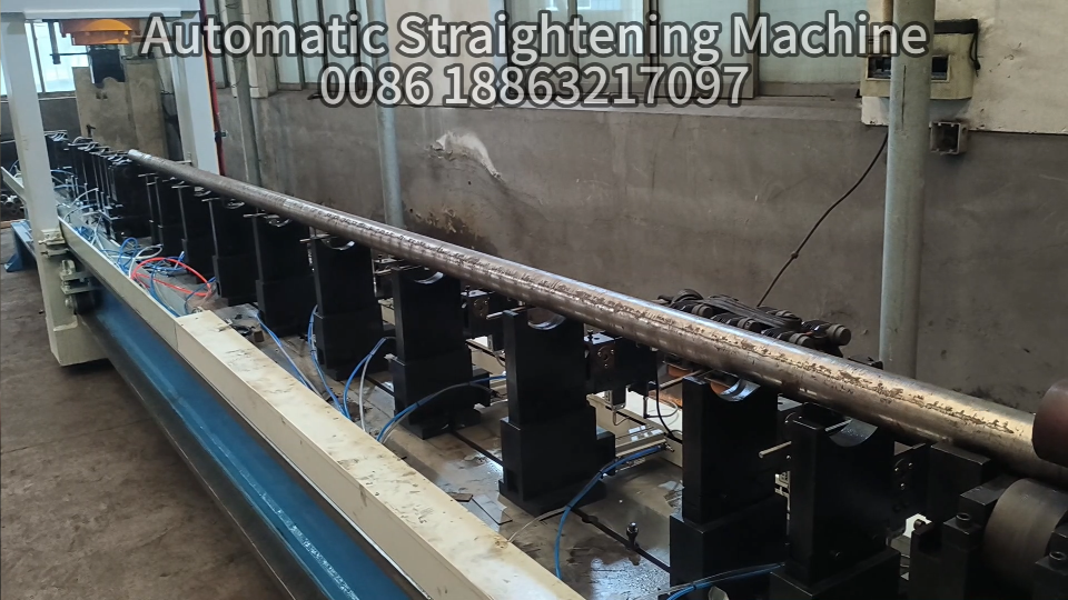 Machine for straightening steel shaft(Bent Shaft Straightening)